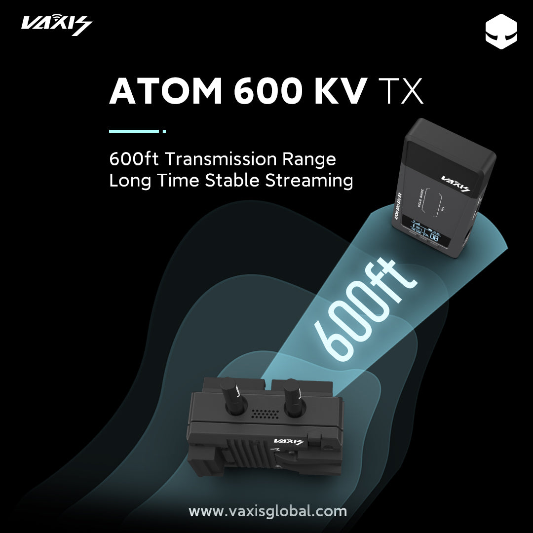 Vaxis Atom 600 KV Wireless System(Red KOMODO) – Vaxis Storm